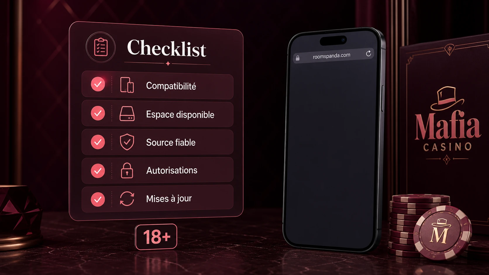 Checklist de sécurité avant installation