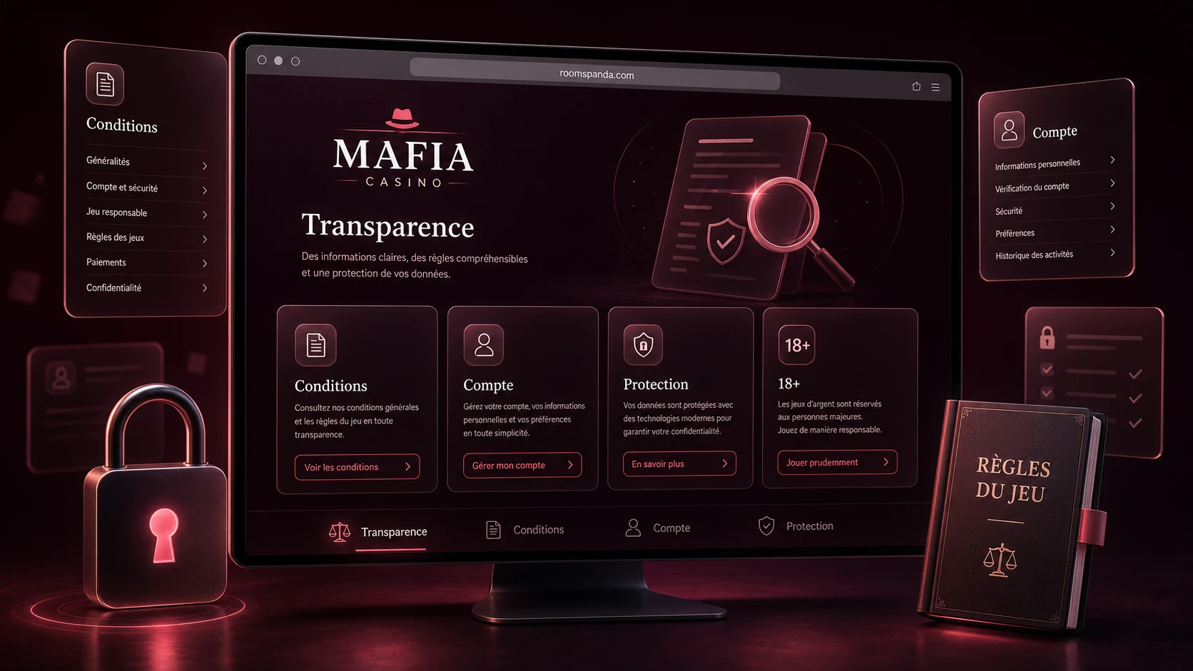 Transparence et confiance dans les avis Mafia Casino