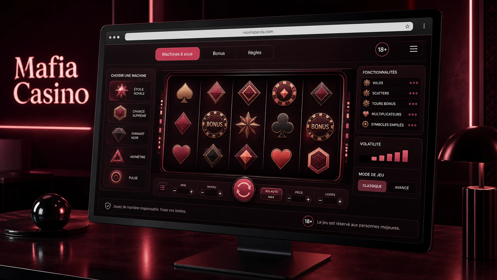 Slot Mafia Casino : explorez l’univers des machines à sous