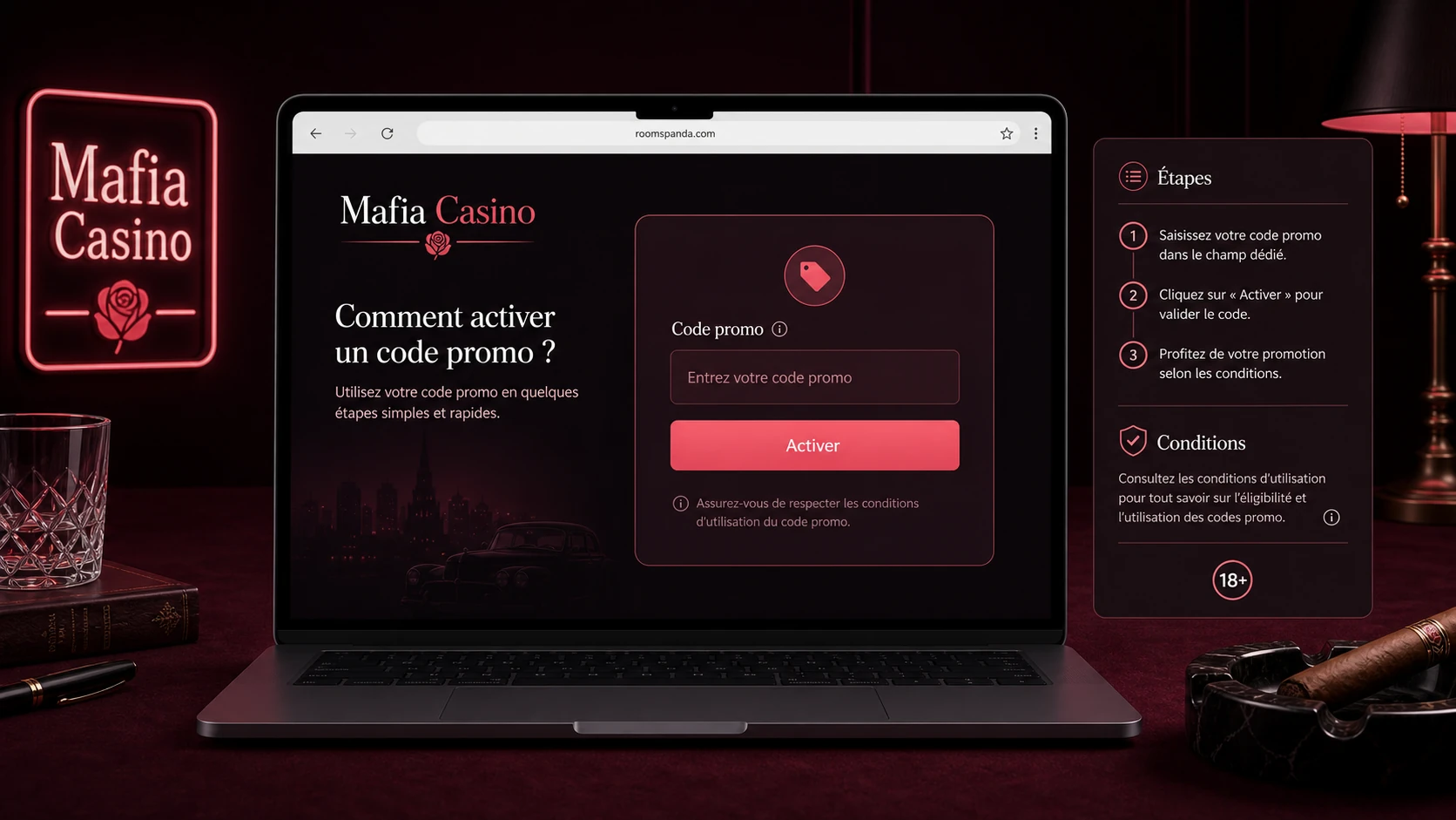 Code promo Mafia Casino : comprendre le fonctionnement des promotions